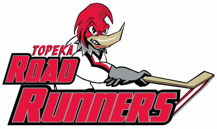 topeka roadrunners 2007-pres alternate logo iron on heat transfer